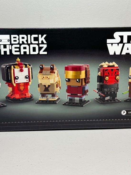 LEGO Star Wars BrickHeadz 40676 The Phantom Menace 25th   Star Wars 40676 The Phantom Menace Retired 25th Anniversary Set NEW Sealed